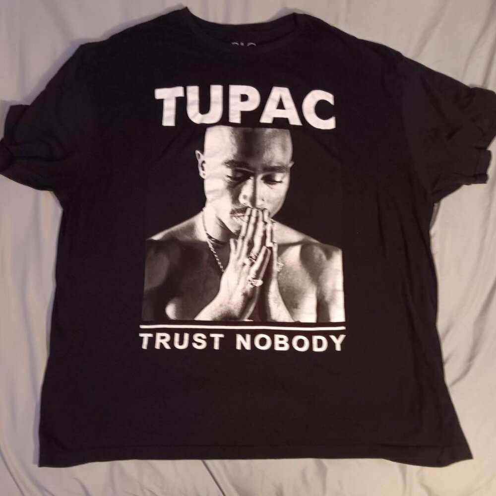 Y2K Style "TUPAC |TRUST NOBODY|  T-shirt